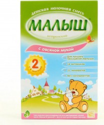 Смесь молочная Малыш овсянка с 6 мес. 400 г