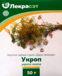 Укропа пахучего плоды Дары природы укропа семена 1 шт. 50 г