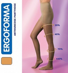 Колготки антиварикозные Ergoforma 2 класс компрессии 23-32 мм р. 4