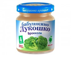 Пюре Бабушкино лукошко брокколи с 4 мес 100 г