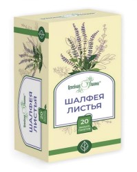 Шалфея листья ф/пак. 1.5 г 20 шт. Целебная поляна