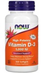 Витамин D3, Now (Нау) капсулы мягкие 10000 МЕ 250 мкг 360 шт
