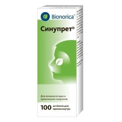 Синупрет капли д/приема внутрь 100 мл 1 шт.