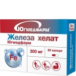 Железа хелат, капсулы 300 мг 30 шт